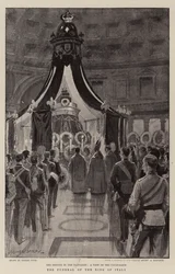 De Begrafenis van de Koning van Italië